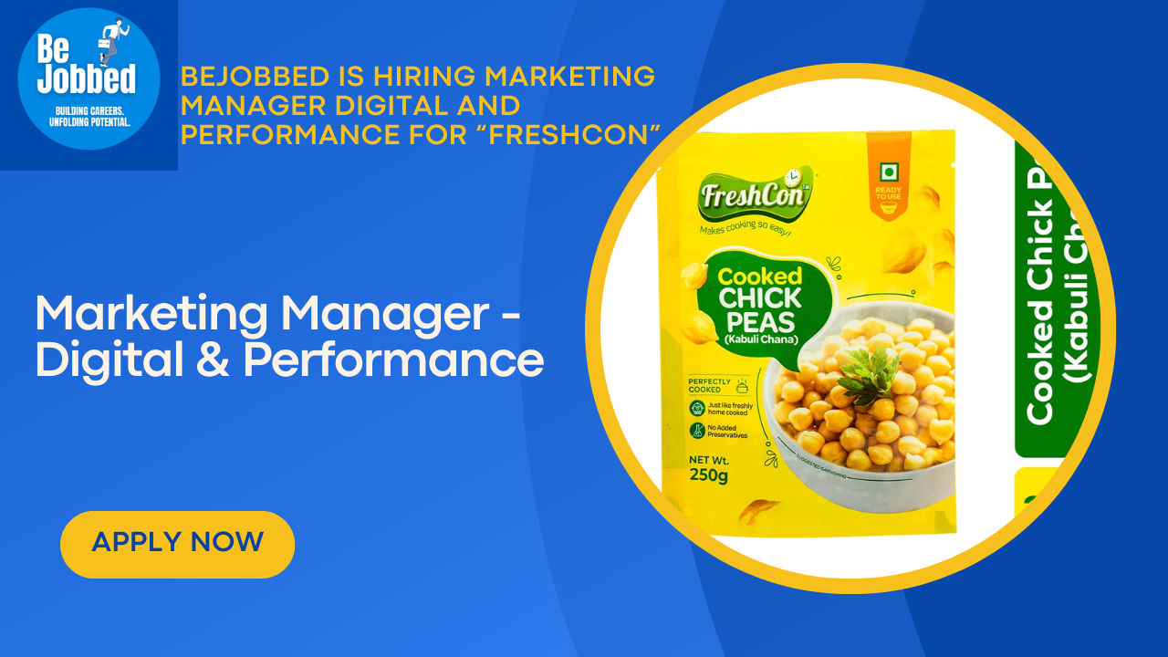 Digital and Performance Marketing Manager