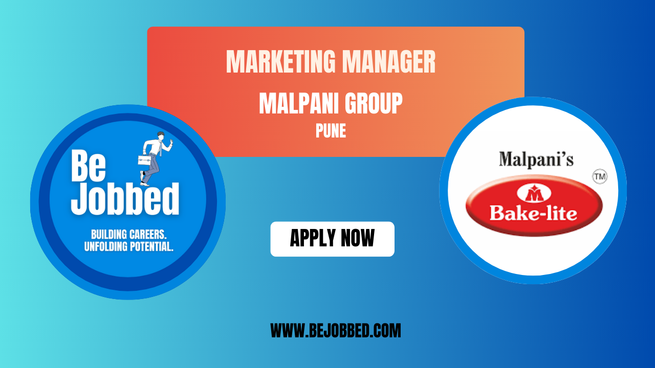 Marketing Manager – Bakelite Foods